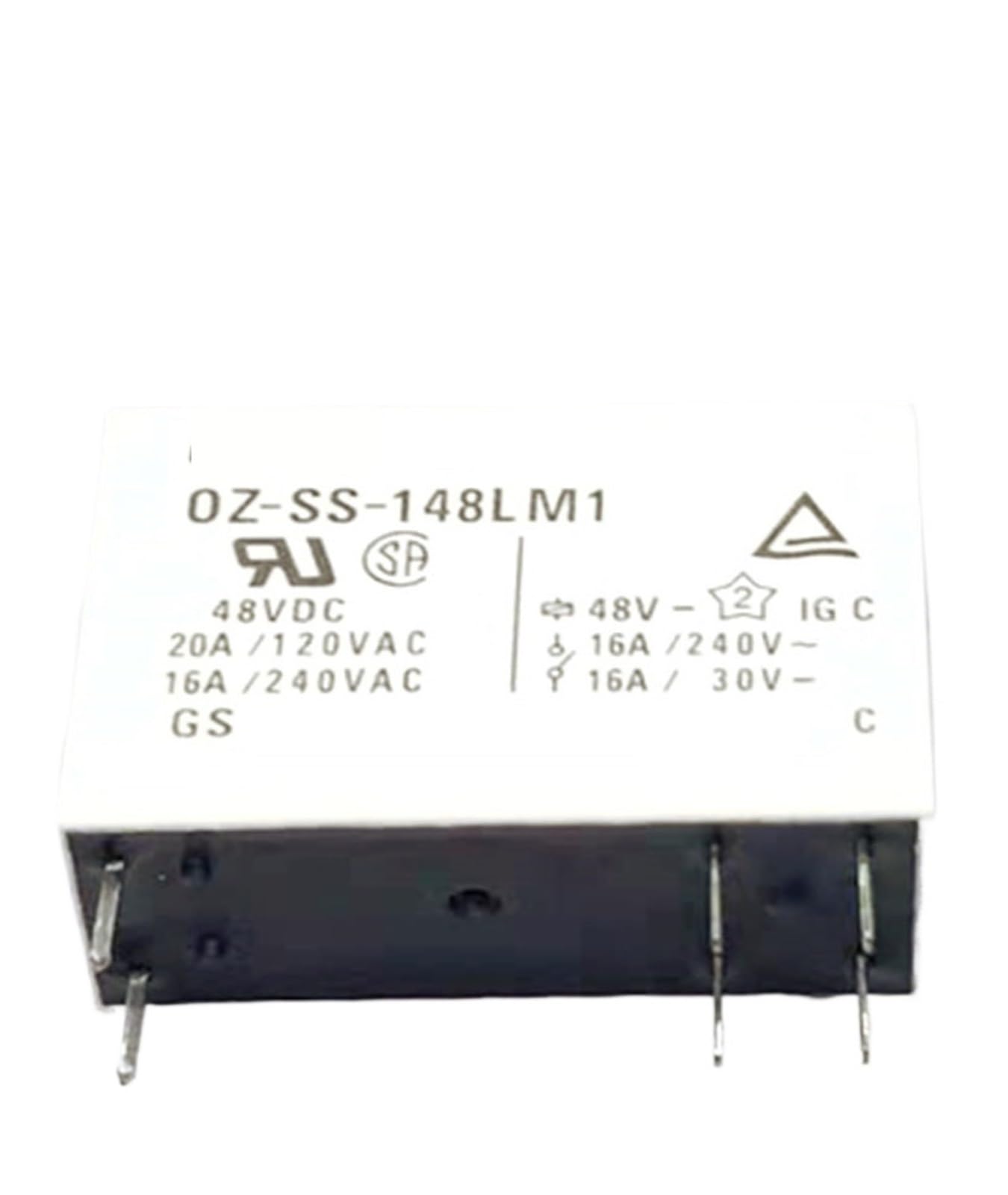 Relais OZ-SS-148LM1 48 V lot de 2 pour remplacement et maintenance