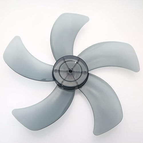 Miniatura 4 de dPois Repuesto de cuchilla de ventilador de plástico con cubierta de tuerca para ventilador de pie universal, ventilador de mesa, accesorios