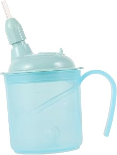 Convalescent Water Cup with Straw Liquid Diet Feeding Mug for Elderly Pregnant Women and Disabled Patients Safe Food-grade Material Convenient Design for Easy Drinking