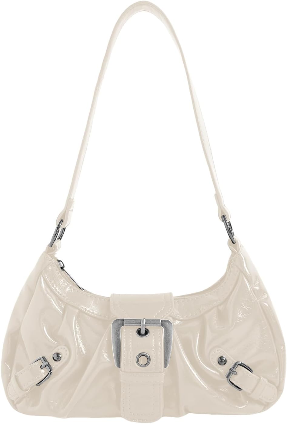 Verdusa Shoulder Bag for Women Y2k Purse Mini Purse Cute Purse Goth Punk Vintage Purse | Top Handle, Buckle, Punk, Purses, Bags