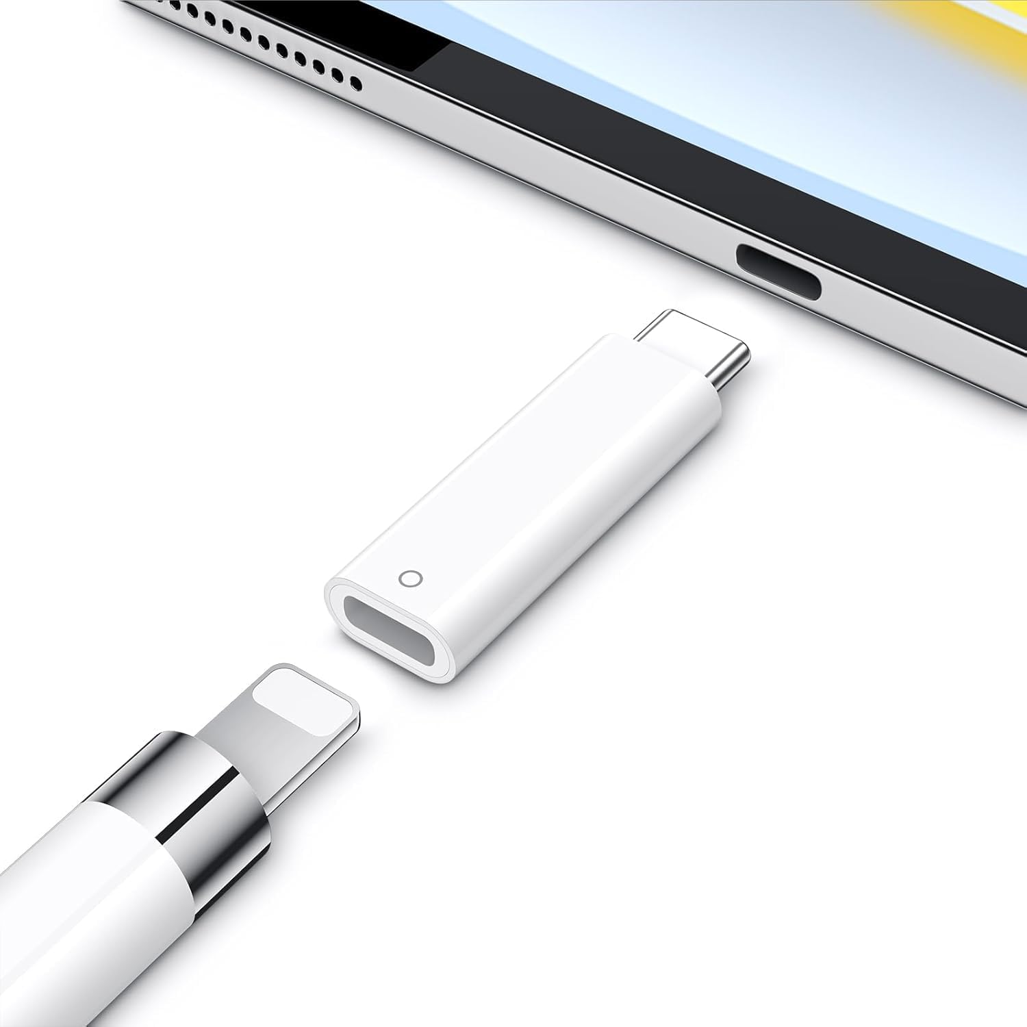 iPadアクセサリー Apple pencil(USB-C) ABRALE USB C Pencil Adapter for Apple Pencil 1st Generation