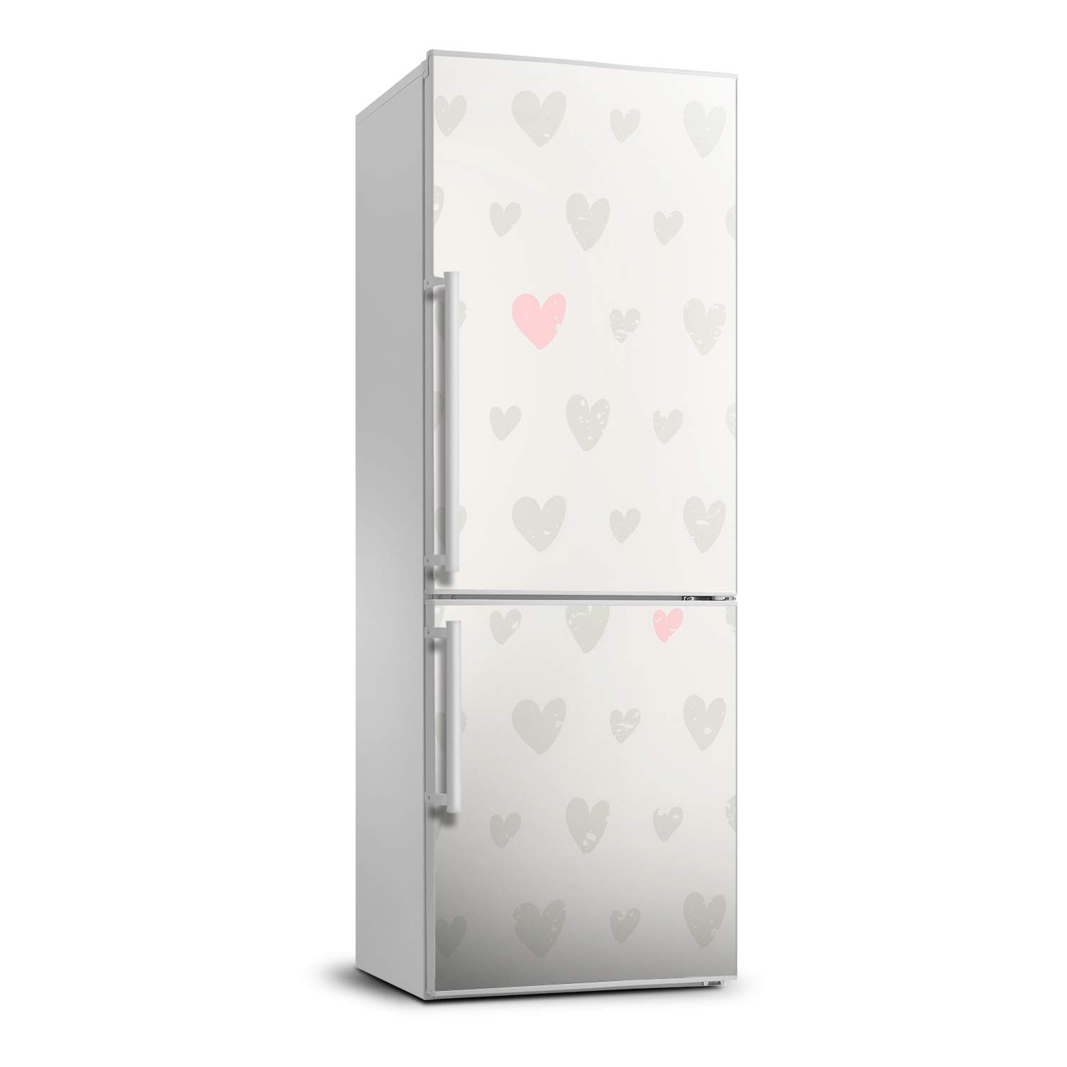 Vinilo para nevera 70x190 autoadhesivo y pegatinas de pared de corazones