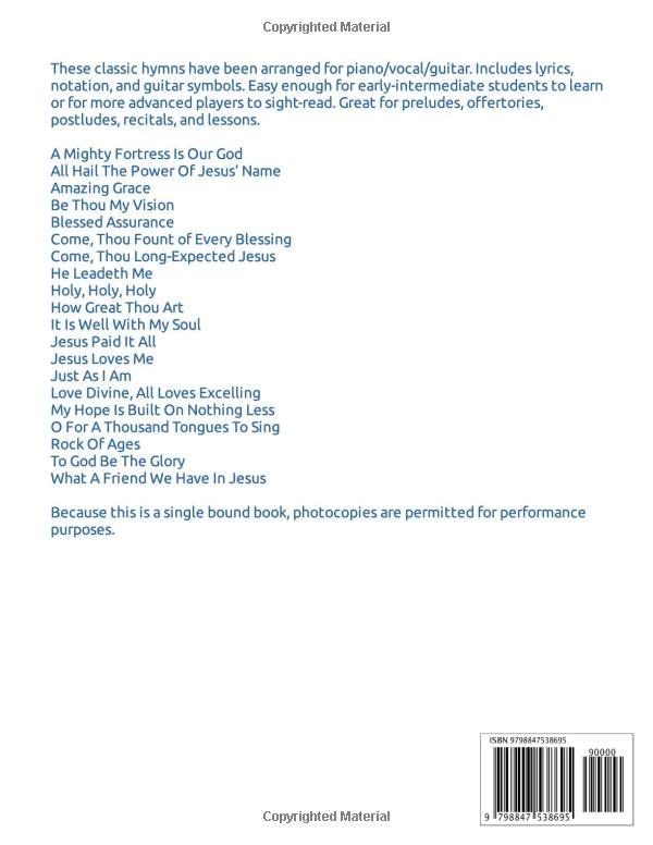 Miniatura 2 de 20 Greatest Hymns for PianoVocalGuitar