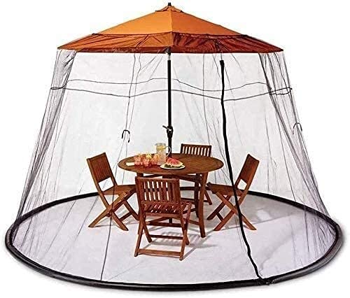 Malla de toldo con mosquitera para sombrilla de jardín y camping en familia