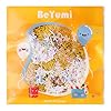BeYumi Spring Wildflower Table Confetti - 300Pcs Baby In Bloom Wildflower Baby Shower Confetti Decoration Watercolor Floral Themed Scatter Paper Decor for Bridal Wedding Girl Birthday Party Supplies #5