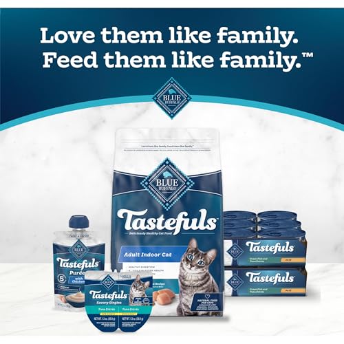 Blue Buffalo Tastefuls Ocean Fish & Tuna Paté Wet Cat Food, 3 oz, 24 ct - image 9