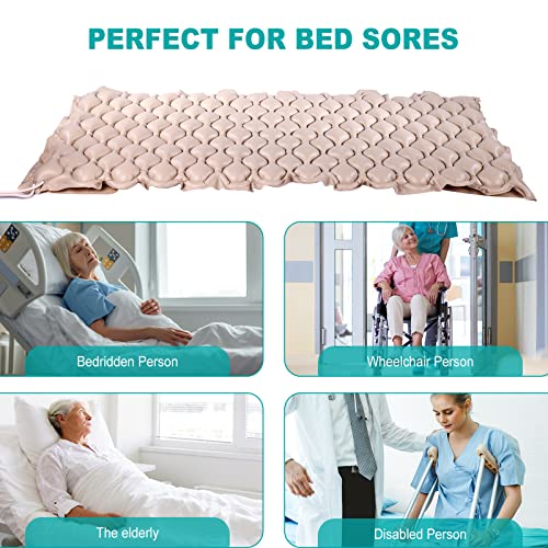 Hithinkmed Alternating Air Pressure Mattress, Pressure Pads For Bed Sores, Includes Mattress Pad And Ultra Quiet Electric Pump System, Ulcer Bed Sore Prevention Mattress For Hospital And Home Use #TOP7