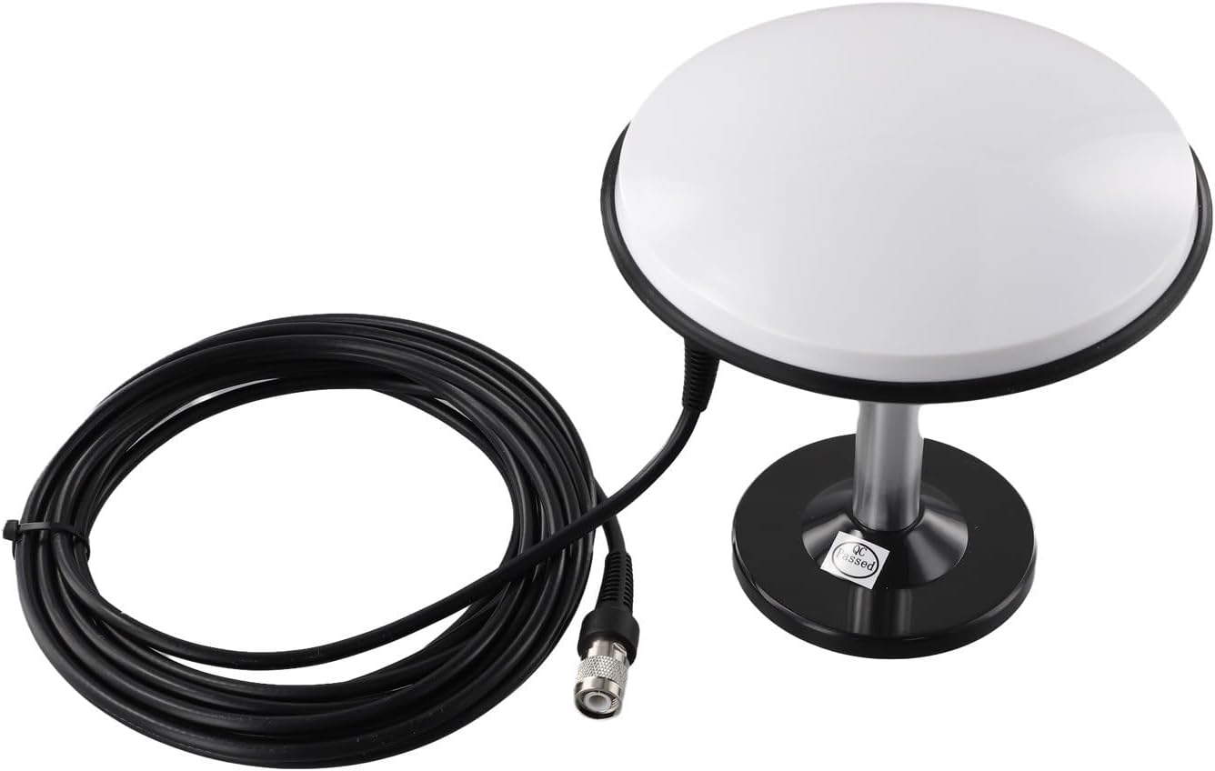 STARF-107 GNSS Antenna with M90SD Base, Compatible for Agricultural GPS Systems(Antenna+Cable-SMA)