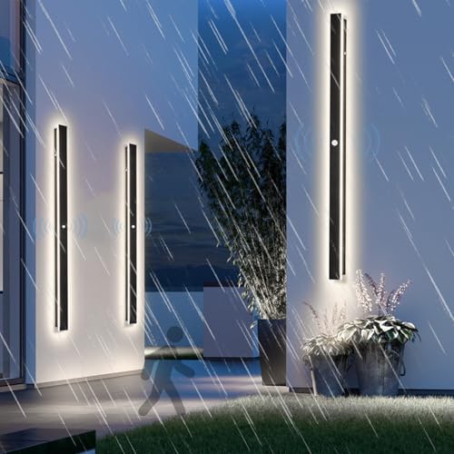 Lampe Murale Étanche IP65 avec Détecteur pour Terrasse et Garage