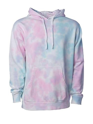 Midweight Tie-Dyed Hooded Sweatshirt - PRM4500TD