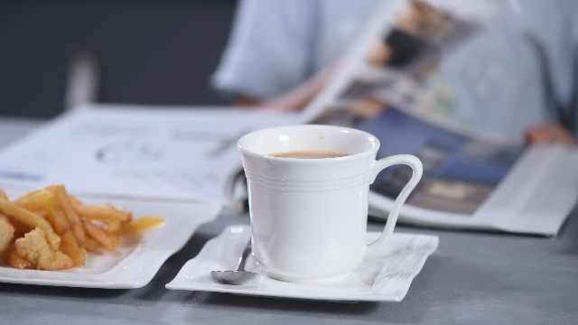 MALACASA serie Mario Vajillas de Porcelana de 60 Piezas, Juego de Café con 12 Tazas y Platillos, 12 Platos Llanos, 12… - Imagen 8
