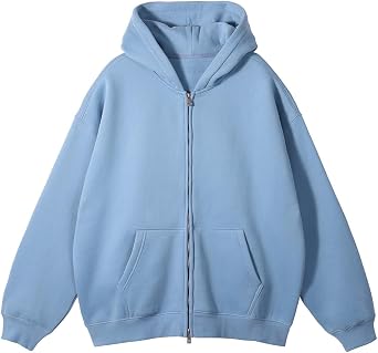 Zip Up Mens Womens Hoodies Oversized Retro Heavyweight Cotton Athletrc Hoodie Sweatshirt Streetwear Y2K