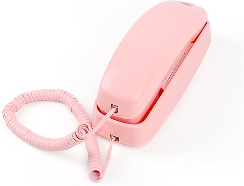 Miniatura 8 de Teléfono fijo con cable, teléfono doméstico con cable TelPal para montaje en pared, teléfono de pared con botón grande con flash, redireccional,