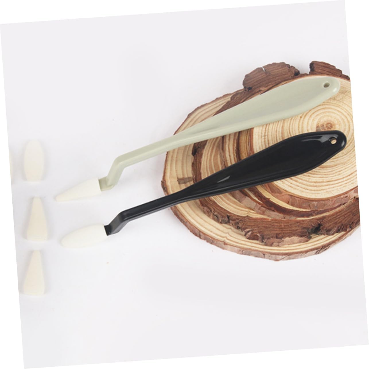Tofficu 1set Art Blending Stumps Sponges Sketch Rubbing Tools for Artists and Students Includes Pointed Tips for Fine Details Portable Drawing Erasers for Sketching and Blending