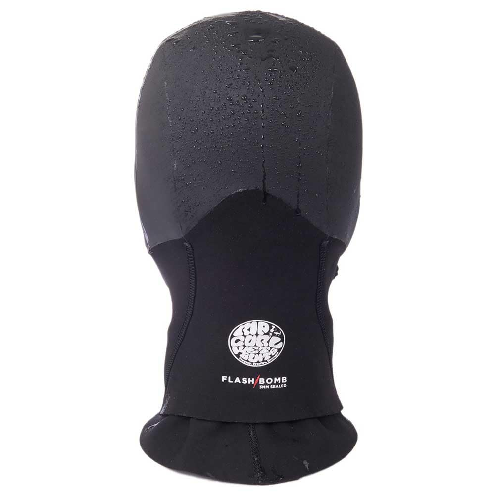 Rip Curl Flashbomb Neoprenanzug mit Kapuze, 3 mm, Schwarz, Unisex, E5 Flashdry Futter, E5, Glatte Innenseite