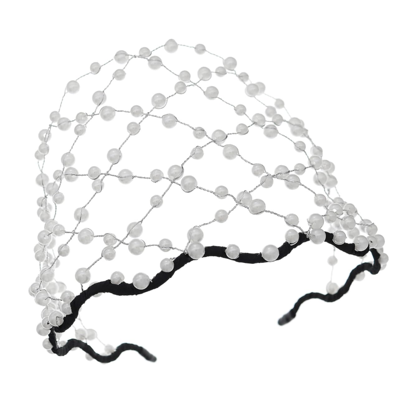 Healeved 5piezas Diadema De Perlas Para Novia Tocado Elegante Perlas Para Bodas y Fiestas Accesorio De Novia Chic y Atractivo Para Mujeres y Niñas