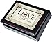 Love You More Cottage Garden Italian Style Burlwood Finish with Decorative Inlay Jewelry Music Musical Plays Song All You Need Is Love