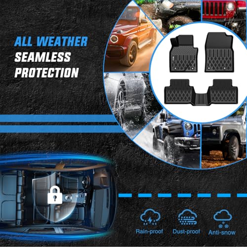 Image of Nilight TPE Floor Mats for Mazda CX-30 2020-2026