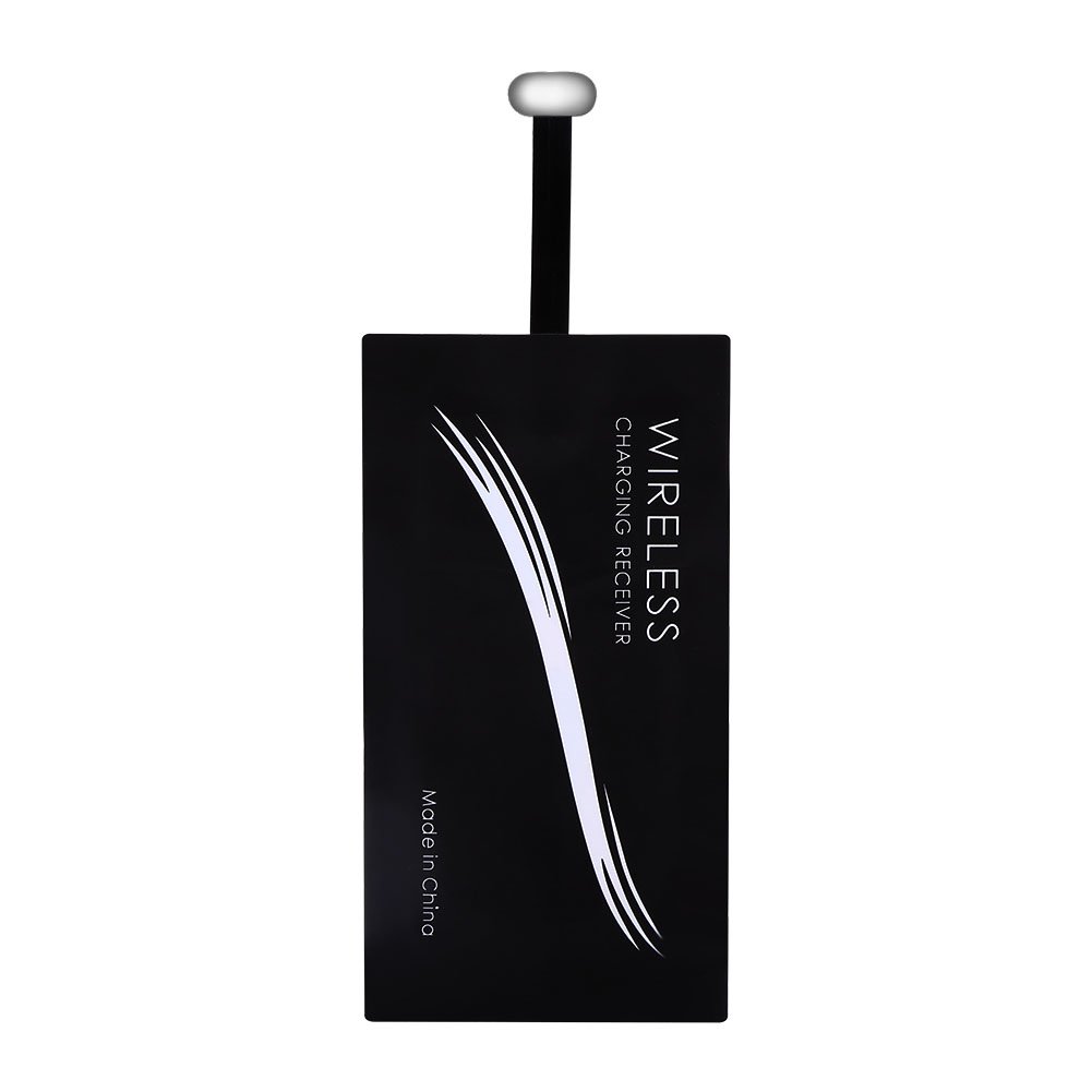 Fdit1000 mAh Qi Wireless Charger Receiver, USB Type-C Ultra Thin Wireless Charging Receiver for All USB C port Android System