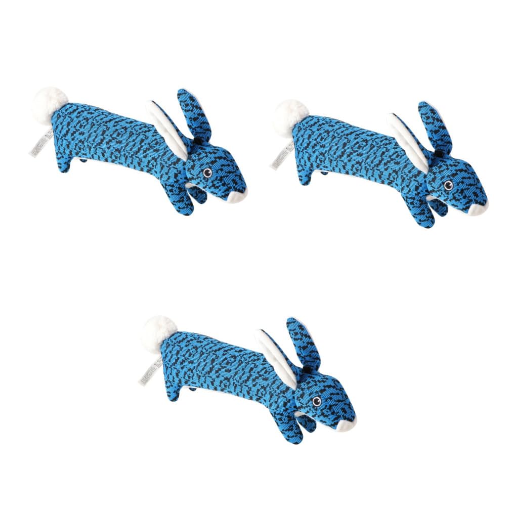 BESPORTBLE 3 Piezas Juguete con Sonido para Mascotas Dog Toys Cat Toys Tira Juguetes Hueso de Juguete Guitarra para niños pequeños Juguete para Mascotas Banda Juguete de Peluche