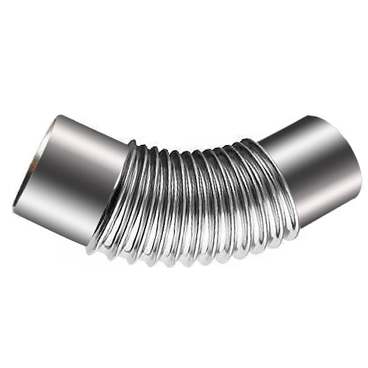 Amazon.co.jp: ストーブ煙突パイプエルボ 45°煙突排気パイプ、100mm