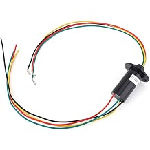 IP51 Current Slip Ring MW1430 Pressure- Slip Ring Conductor 30A Conductive Slip Ring 4 Wire Slip Ring for Industrial, 30a 4 Wires High Power Current Slip 150rpm
