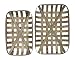 Tobacco Basket Set, 2 Baskets, Farmhouse Wall Decor