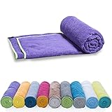 ✔ COMPACTO Y LIGERO - La toalla multiusos LightDry ahorra mucho espacio y puede ser guardada en cualquier mochila, bolsa de deporte o de viaje en segundos. Ya sea para el gimnasio, como toalla de viaje y de camping o como toalla de baño en la playa. ¡Encuentra el tamaño y el color perfecto aquí!