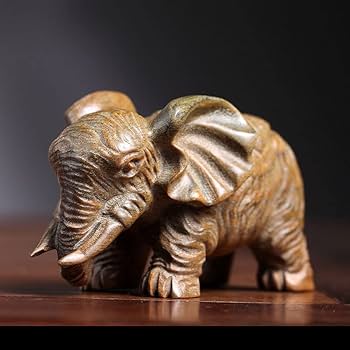 木彫り　巨大　ゾウさん レア アジアン雑貨 ZOU-1 大きいゾウさんの木彫り