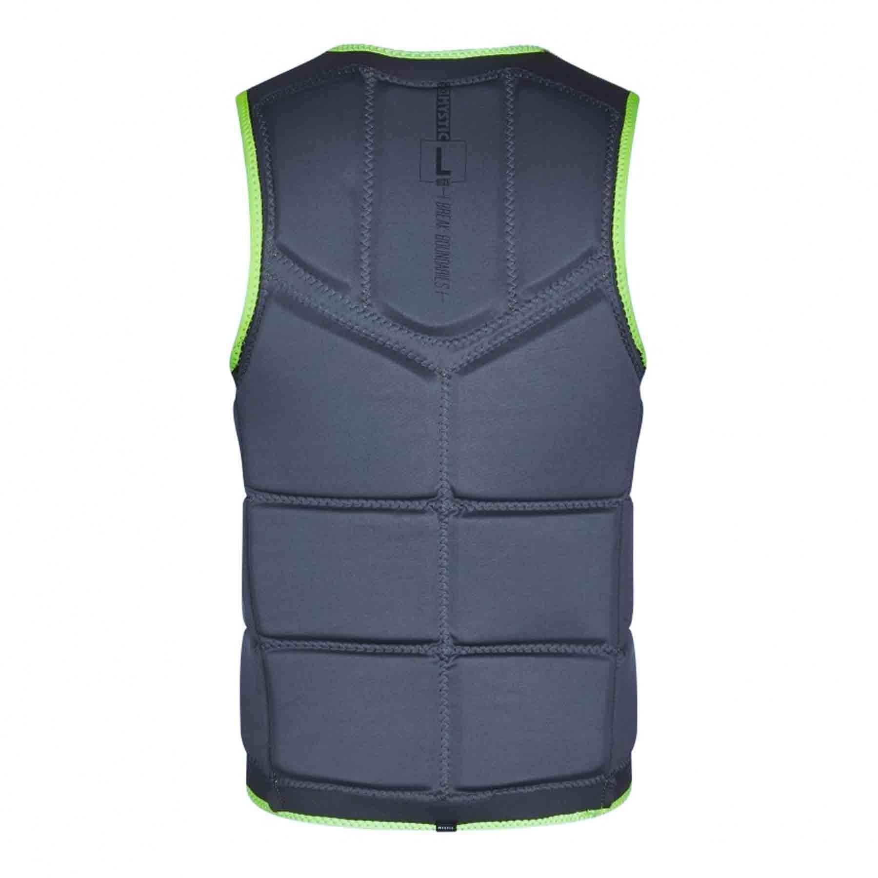 Mystic Wake Boarding Front-Zip Impact Vest Black