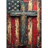 koemhxb American Flag Paint by Numbers Kit for Adults, Patriotic Painting by Numbers, Adult Cross Paint by Number Kits Suitable for Gifts and Interior Decor 16x20 Inch (Without Frame)