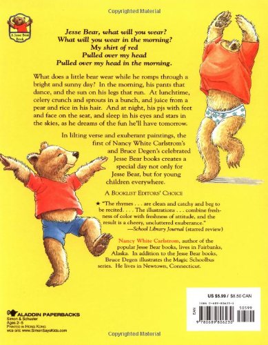 Jesse Bear, What Will You Wear? - Image 2