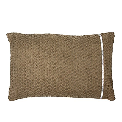 今治タオル 枕カバー「ドットピローケース 45x90cm ブラウン」日本製