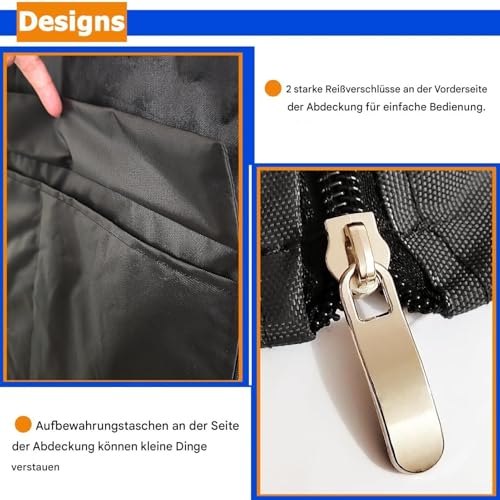Cubierta impermeable para estanterías con cremallera: el protector de almacenamiento que buscas 5