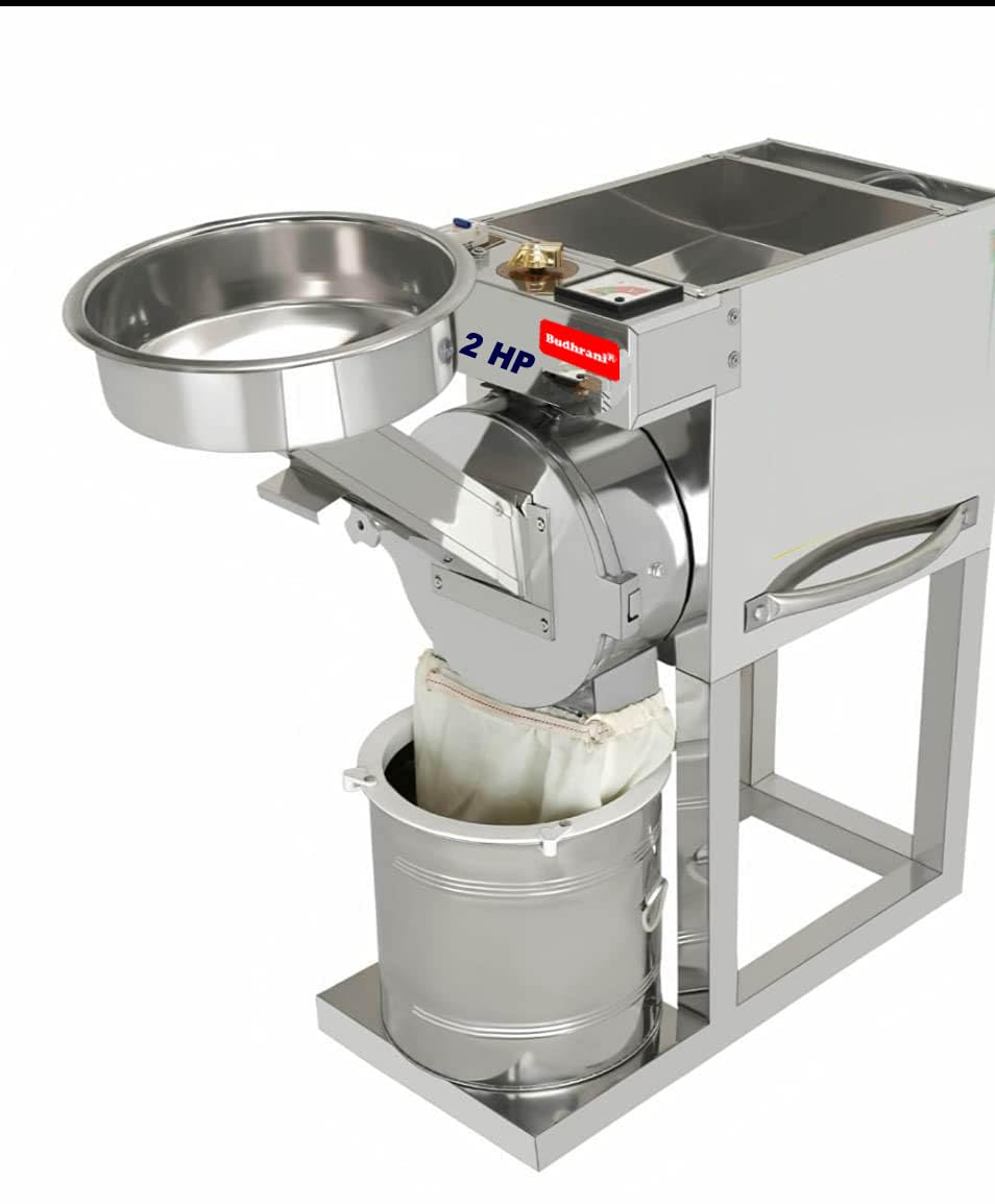 See full amazon price history chart for Budhrani® by Master Machines 2 in 1 Aata Chakki Pulverizer Machine 2 HP Automatic Commercial & Domestic Aata Chakki/Flour Mill/Aata Maker/Masala Heavy Duty Grinder 1 Year Warranty MM-28 Budhrani® by Master Machines 2 in 1 Aata Chakki Pulverizer Machine 2 HP Automatic Commercial & Domestic Aata Chakki/Flour Mill/Aata Maker/Masala Heavy Duty Grinder 1 Year Warranty MM-28 (B0B3MJJQ4T) Amazon Price History, Amazon Price Tracker