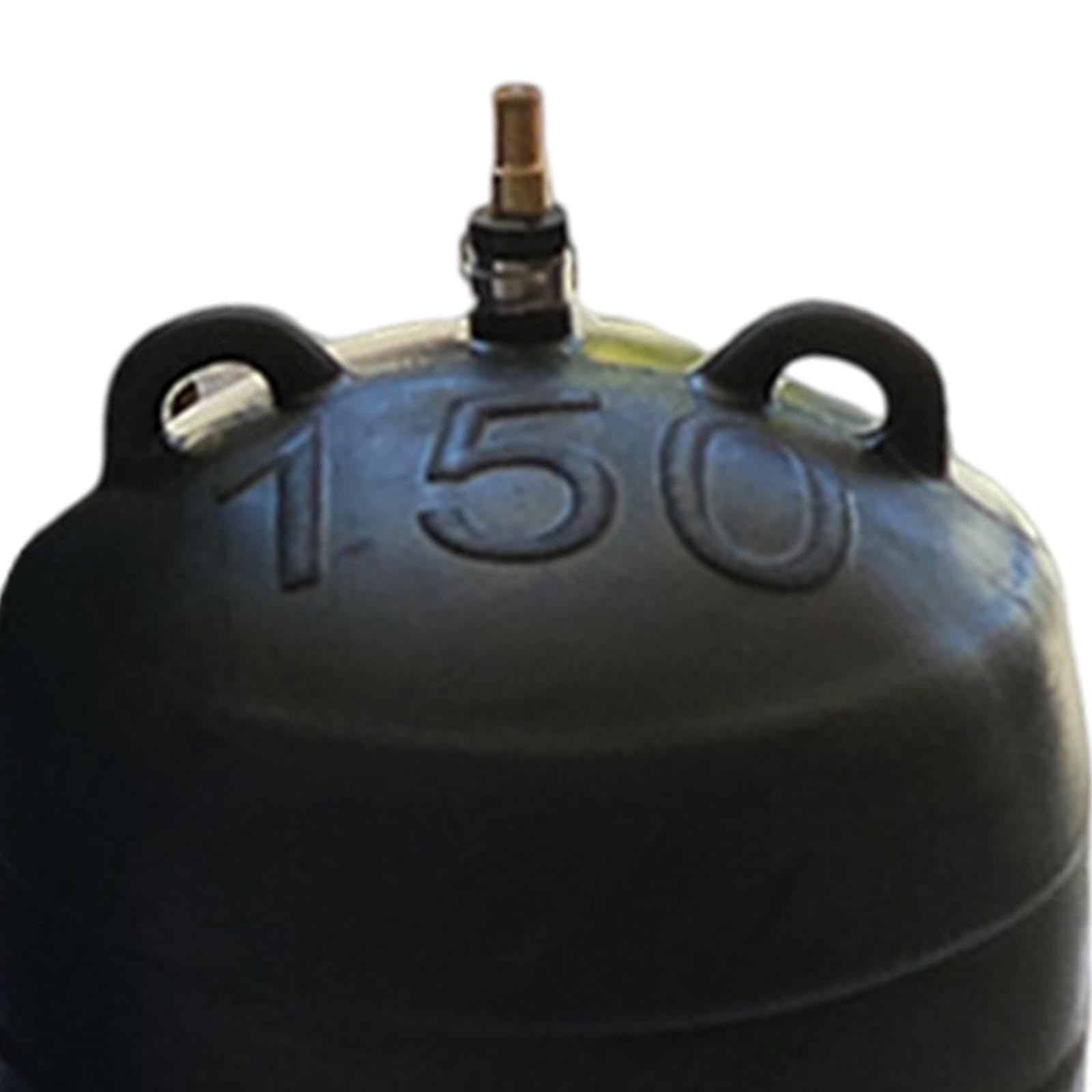 F Fityle Bouchon de Tuyau Gonflable, Bouchon de Test D'égout, Réparation D'hiver, Boule de Test de Plomberie Professionnelle pour Lavabo, Douche, Toi, DN150 160mm