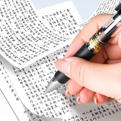 Stylo écriture quotidienne encre noire séchage rapide rétractable