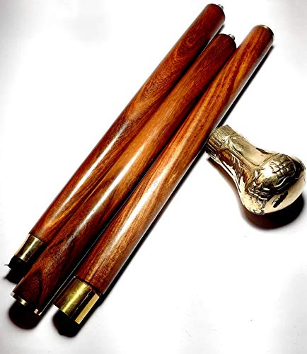 Canne pliante en bois 91,4 cm : soulagez le dos avec style sans encombrement