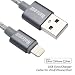 iPhone Charger 3.3ft Netcosy Lightning Cable Apple Certified Nylon Braided Cord to USB Charging Cable for iPhone 8,7 Plus,6S Plus,6 Plus,SE,5S,iPad Mini,Air Pro,iPod (Grey)