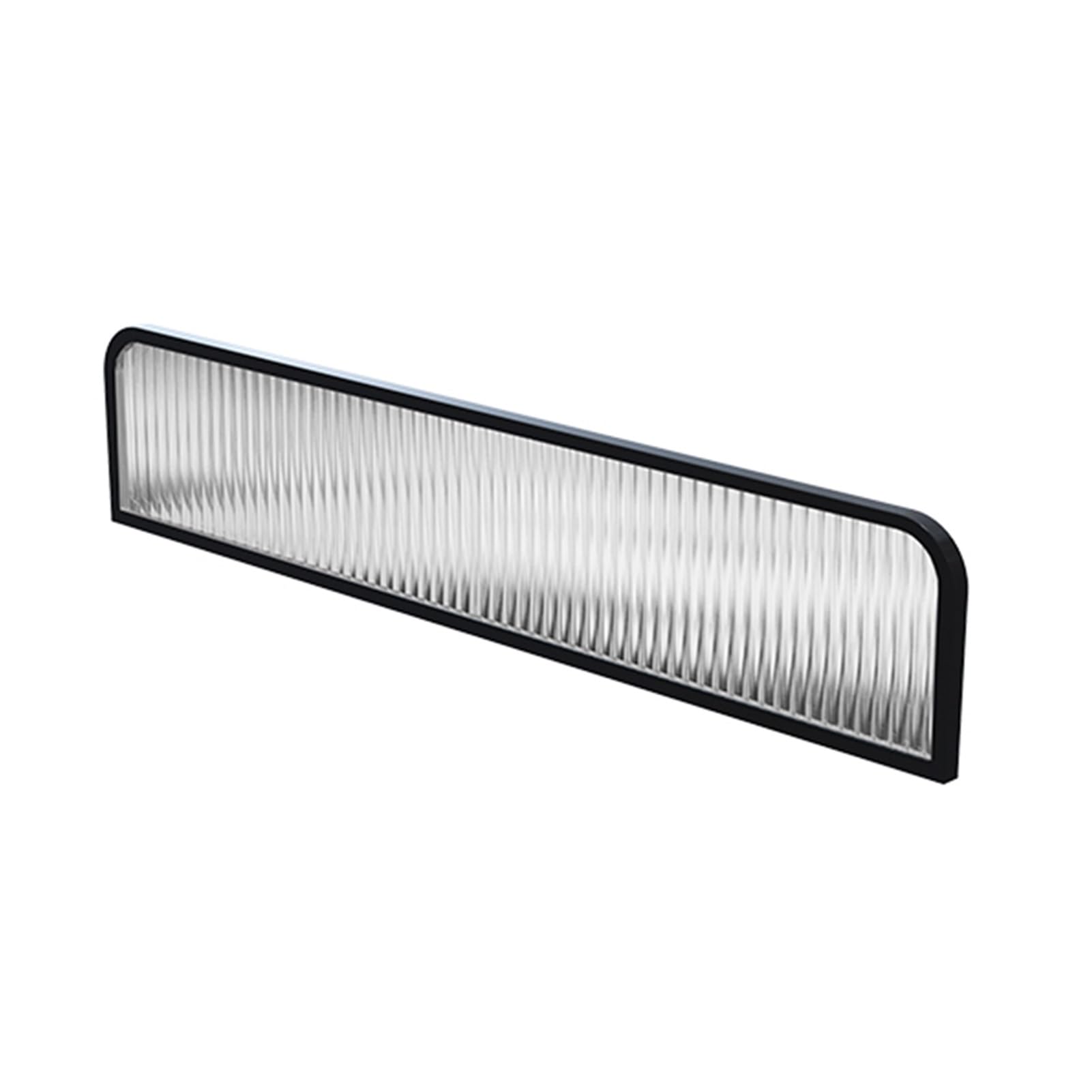 MSHGSKU Dividers for Dining Areas, Striped Glass Restaurant Raised Decorative Partitions, Hot Pot Half Wall Countertop Low Fence Divider, 3 Colours (Color : Black, Size : 30x80cm)