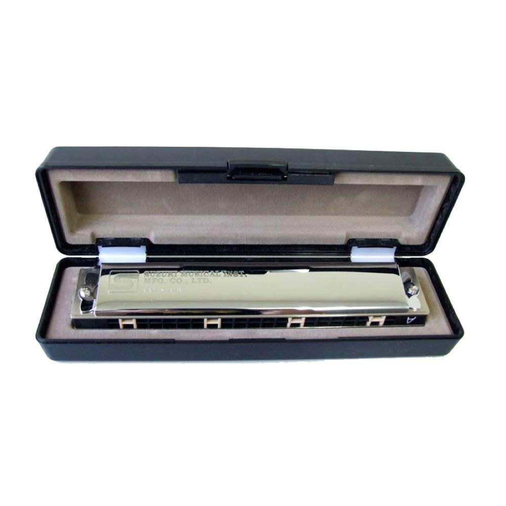 Amazon | SUZUKI スズキ 21穴複音ハーモニカ スズキ 高級