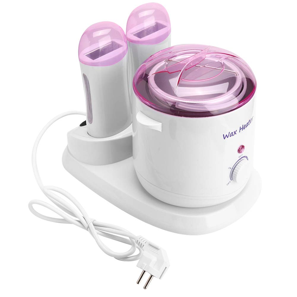 Chauffe Cire Epilation, 180W Salon Chauffe Cire Epilation Professionnelle 800 ML Machine à cirer réglable pour Le Corps(European Standard 220V)