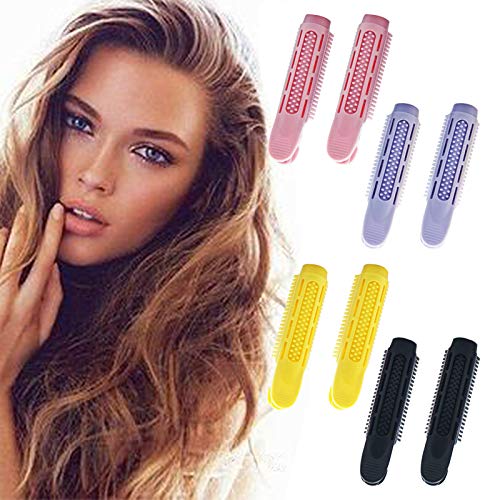 Volumizing Hair Root Clip,Hair Clips Root For Women,Roller Self Grip Root Volume Hair Curler Clip, DIY Naturally Fluffy Curly Hair Styling Tool, Stylish & Practical, Ideal Gift (8pcs)