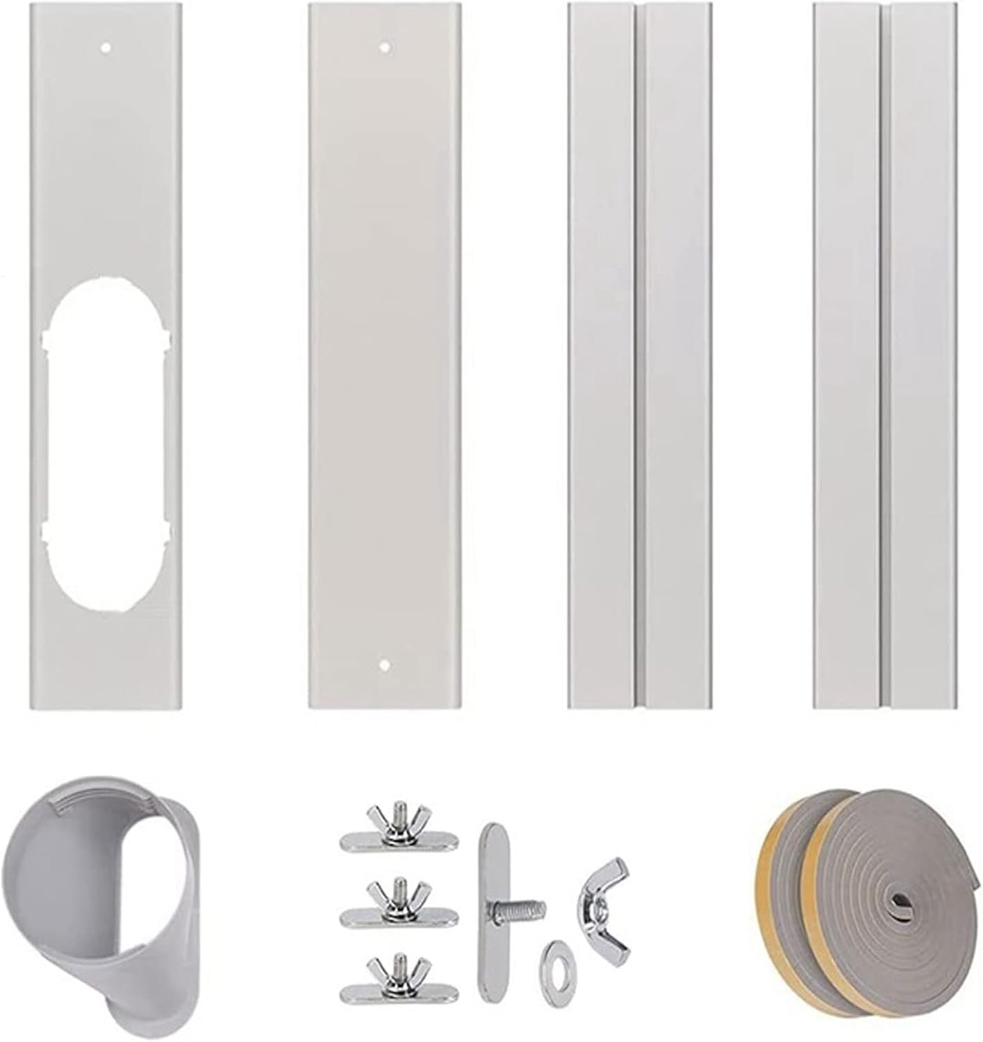 Sliding Door AC Vent Kit Portable Air Conditioner Window Kit Universal