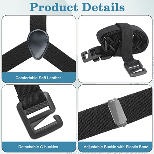 Image of Janmercy 2 Pcs Hidden Suspender for Men, Y- Back