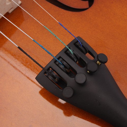 4/4 Acoustic Violin Beginner Violin Full Size with Case Bow Rosin - Thumbnail 6