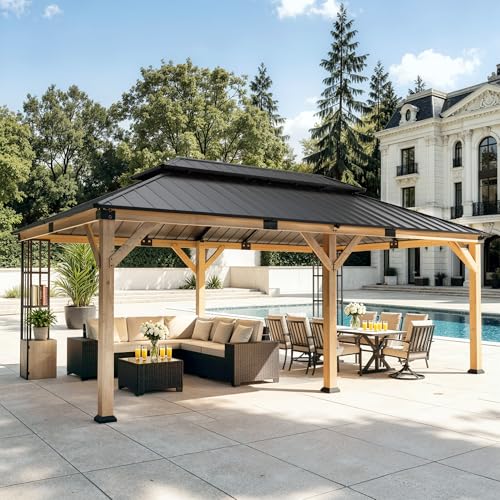 ALAULM 12x20 Hardtop Gazebo