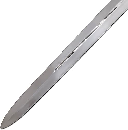 Miniatura 4 de Medieval Warrior Espada negra de 42 pulgadas de acero de alto carbono forjado a mano 1065 totalmente funcional