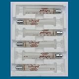 Tomopal 5 ml Glass Syringe (Per Pack 6) w/0.2 ml Graduation for Industrial or Dissolved Gas Analysis - Made in Japan