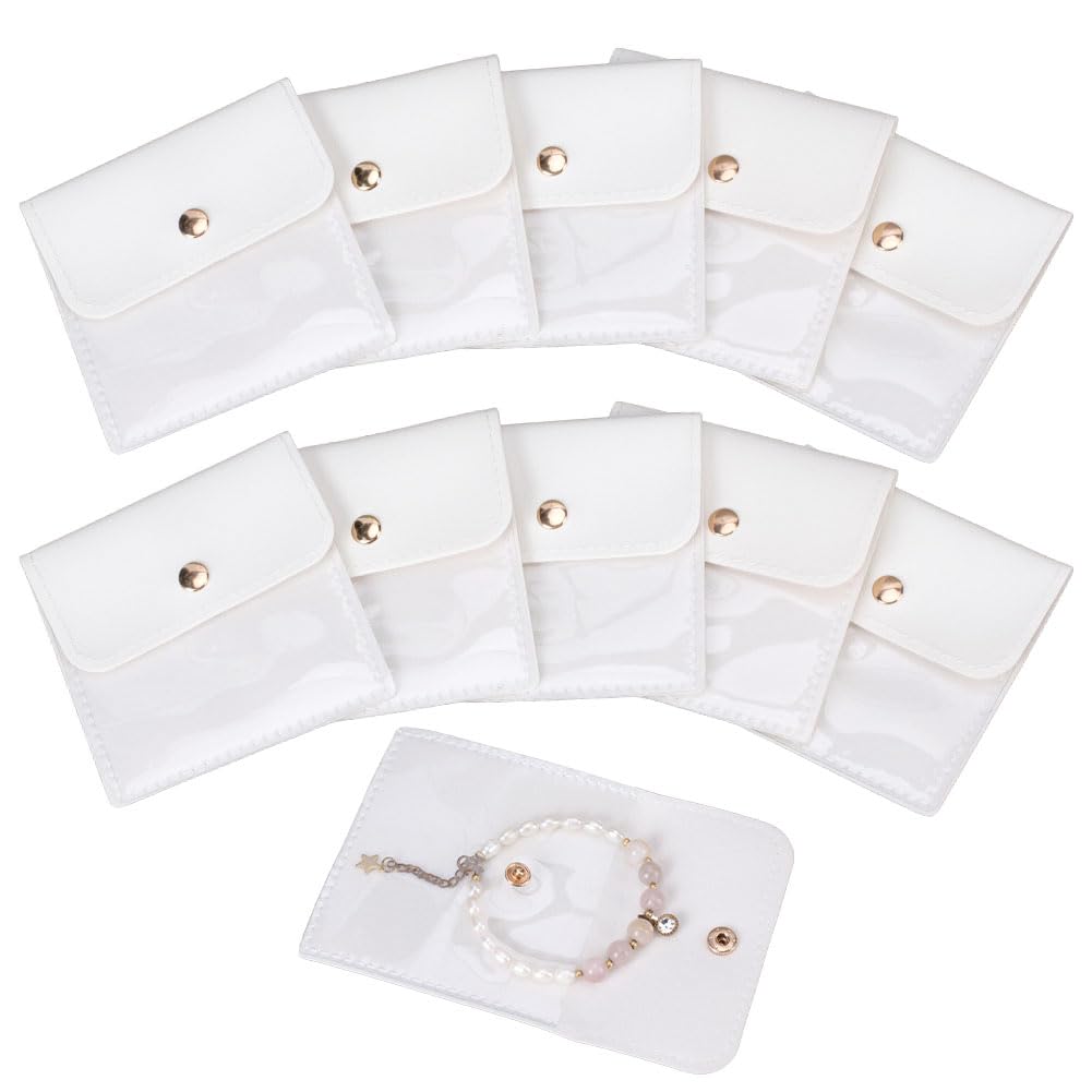 Bolsas de joyería pequeñas para organizar maletas de viaje y proteger pendientes